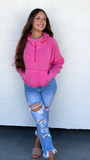 Easy Does It Pullover-PINK