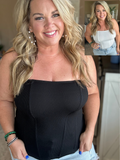 Rib Knit Corset Top