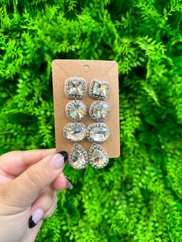 Glam Girl Beaded Earrings