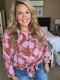 Maren Button Up Top