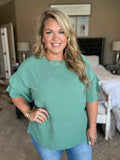 Bella Ruffle Sleeve Top