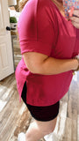 Basic Needs V Neck Top-5 colors