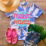 Makin' Waves Tie Dye Tee
