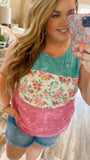 Sweet Grace Floral Tank