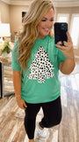 Dalmatian Christmas Tree Tee