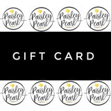 Paisley Pearl Gift Card
