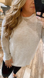 Cozy Gal Brushed Knit Top-2 Colors