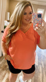Basic Needs V Neck Top-5 colors