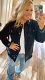 Comal Corduroy Jacket w/embroidery Aztec Details