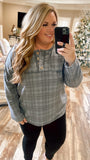 Chelsie Plaid Top