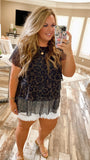 Leopard Layers Top