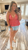 Oh La La Lace Cami-3 colors