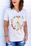 Floral Peace Tee