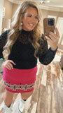As You Wish Skort-PINK