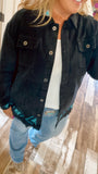 Comal Corduroy Jacket w/embroidery Aztec Details