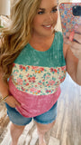 Sweet Grace Floral Tank