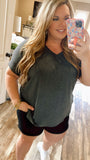 Basic Needs V Neck Top-5 colors