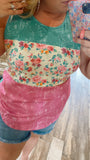 Sweet Grace Floral Tank