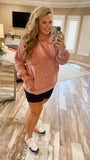 Snuggle Bug Sweatshirt-Rose