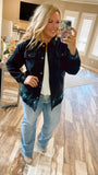 Comal Corduroy Jacket w/embroidery Aztec Details