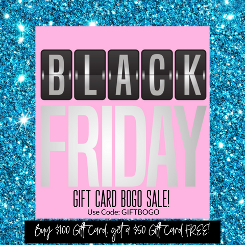 JINGLE ALL THE WAY-Black Friday Steal Giftcard BOGO