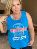 Don't Worry Beach Happy Tank