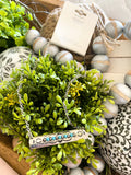 Turquoise Bar Necklace