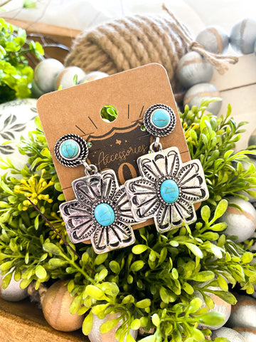 Ruidoso Turquoise Earrings