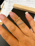 Adjustable Toe Rings: Silver & Gold