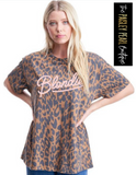 Blondie Leopard Tee