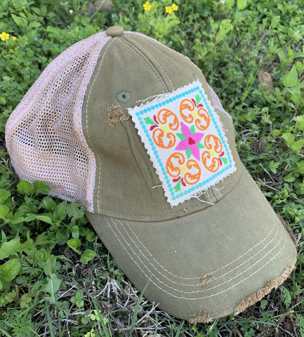 Floral Patch Cap