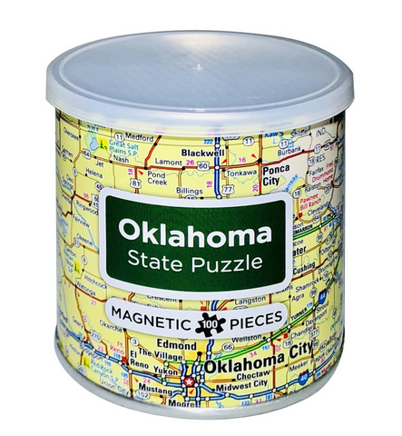 Oklahoma Magnetic Puzzle