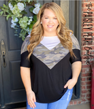 GI Jane Camo Top