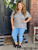 Baskin In Leopard Top
