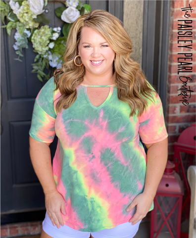 Harlow Tie Dye Top