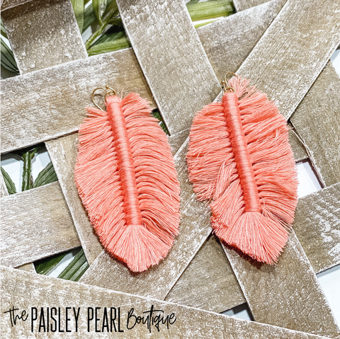 Coral Breeze Earrings