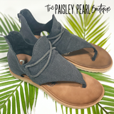 Sparta Sandal-BLACK
