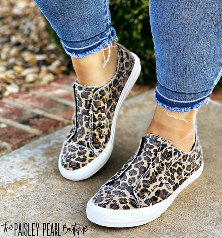 Playful Leopard Sneakers