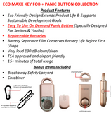 Eco Maxx Portable Personal Security Alarm