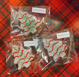 Christmas Tree Cake Car Candles