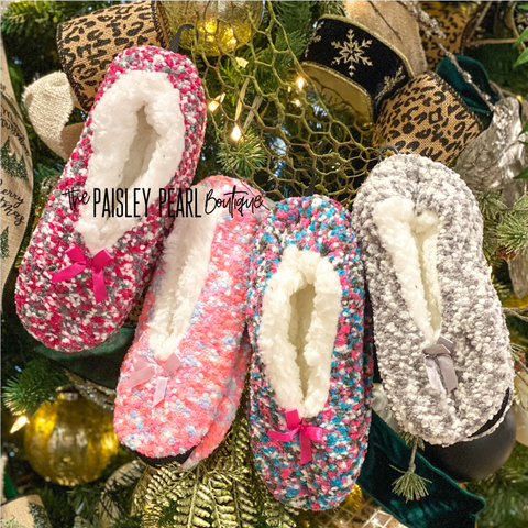 Black Friday STEAL- Fuzzy Slippers