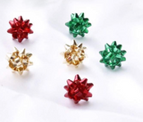 Christmas Bow Earrings