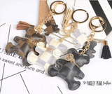 Uptown Gal Bear Keyring