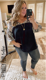 Macy Snakeskin Top