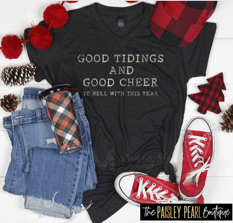 Good Tidings & Good Cheer Tee
