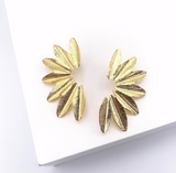 Show Stopper Gold Earrings