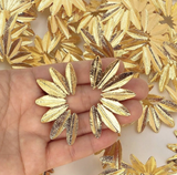 Show Stopper Gold Earrings