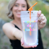 Adult Drink Pouches-Set of 6