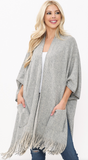 Harlow Grey Cardigan Sweater