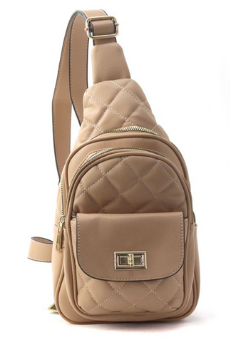 The Kate Sling Bag-Tan